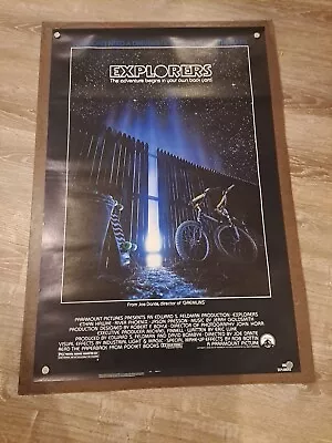 EXPLORERS MOVIE POSTER Original 27x41 Rolled One Sheet SS • $30