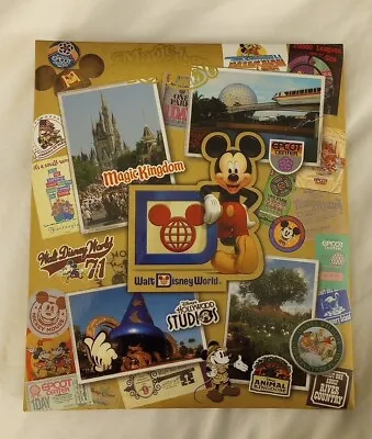 Vintage 1998 Walt Disney World Photo Album Memory Scrapbook Mickey New • $10.80