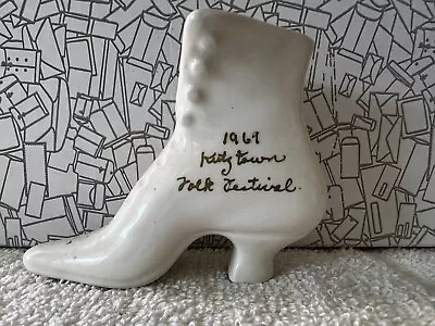 Vintage Porcelain Or Ceramic Figurine Shoe • $11.97