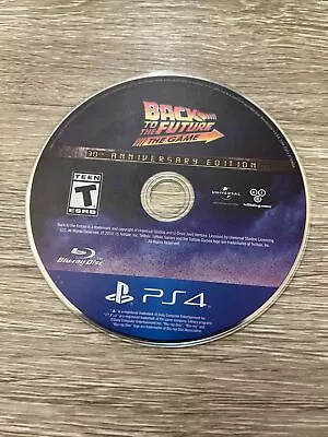 Back To The Future: The Game 30th Anniversary Edition (PlayStation 4) DISC ONLY • $50.99