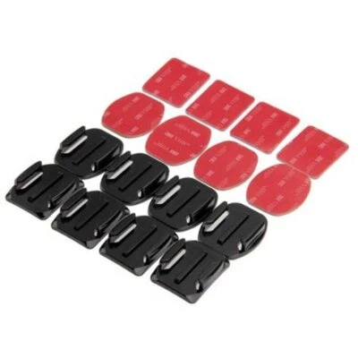 $10.99 • Buy Flat Curved Adhesive Mounts Sticker Mount For GoPro Hero 8 Camera Accessories