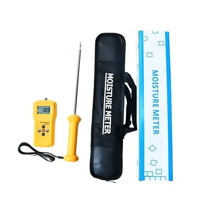 Hay Moisture Meter Hay Moisture Tester Water Content Analyzer 280mm Needle 0-80% • $135