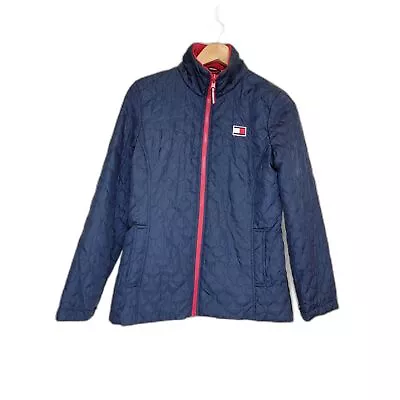 Tommy Hilfiger 3-in-1 All Weather System Navy Blue Zip Jacket - Small • $37