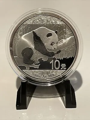 2016 Chinese Panda 30 Grams Silver Coin In Mint Capsule BU • $38.95