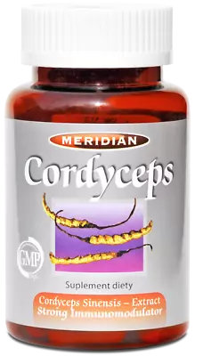 CORDYCEPS EXTRAKT 10: 1 MERIDIAN 500 Mg 60 Capsules • $13.58