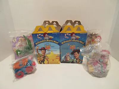 4 Vintage 1999 McDonalds Happy Meal Toy Story 2 Unopened Kids Toys & Boxes • $15.95