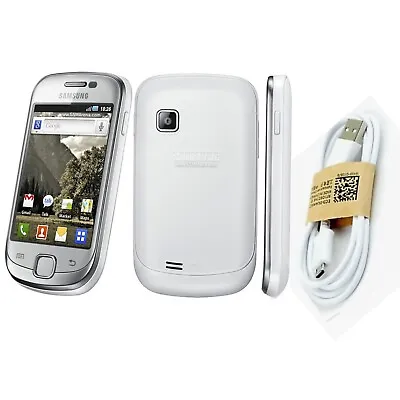 Samsung Galaxy Fit GT-S5670 - Pearl White (Unlocked) Smartphone • £14.95