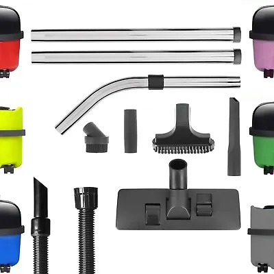 Complete 1.8m Vacuum Cleaner Tool Accessories Kit For Numatic Hoovers Henry Etc • £18.30