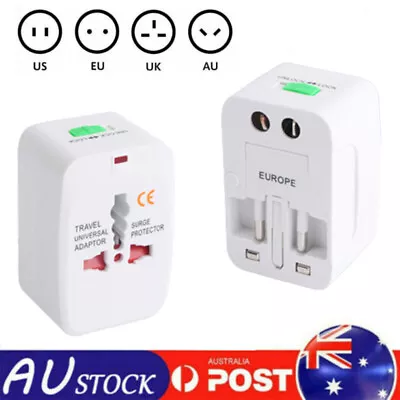 $13.99 • Buy Universal International Travel Power Adapter Convertor Plug Power US/UK/AU/EU