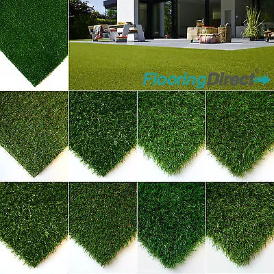 £38.96 • Buy Artificial Grass, Quality Astro Turf, Cheap, Realistic Green Lawn Natural Garden