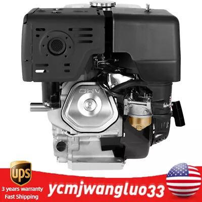 420cc 15HP 4-Stroke OHV Horizontal Shaft Gas Engine Recoil Start Go Kart Motor • $261.25