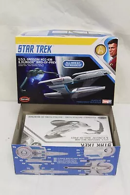 Star Trek U.S.S. GRISSOM NCC-638 & KLINGON BIRD OF PREY 1:1000 Scale Model DD4 • $16.26