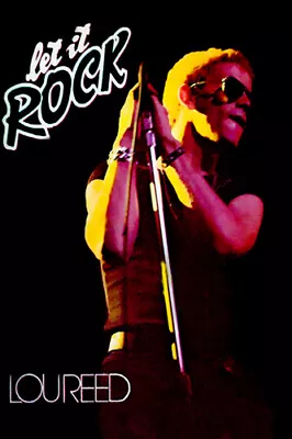 Lou Reed 1974 ULTRA RARE Let It Rock Magazine Cover Poster Print • $19.99