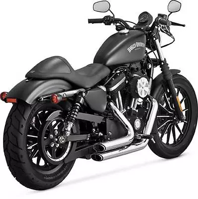 Vance & Hines Short Shots Staggered Exhaust System Chrome #17219 HD Sportster • $549.99