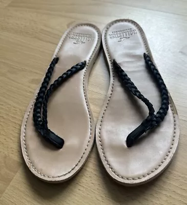 Hollister Women’s  Size 6 Flip Flops Good Condition • £10