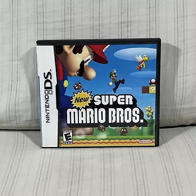 Super Mario Bros DS Game With Case Authentic For Lite DSi XL 2DS 3DS U3 • $14.99