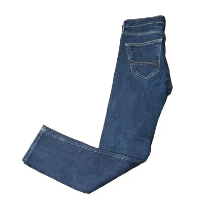 Hollister Jeans Men's 29x32 Epic Flex Skinny Fit Mid Rise Medium Blue Denim • $14.95