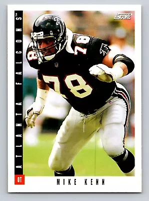 Mike Kenn 1993 Score #9 Atlanta Falcons • $1.75