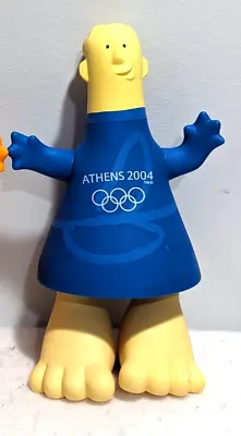 2004 Athens Olympic Games Mascot Phevos Souvenir Plastic Bank • $18.99