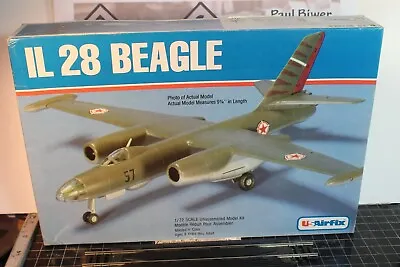 US AIRFIX 1:72 5011 Ilyushin IL28 Beagle Russian Jet KIT (M11120) • $11.42