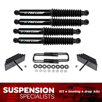 $465.37 • Buy 2.8  Front Leveling Lift Kit W Pro Comp Shocks For 1999-2004 Ford F250 F350 4X4