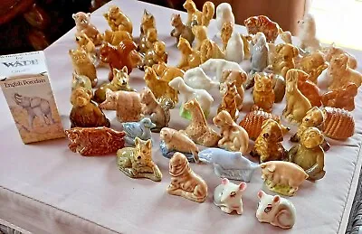 £7.99 • Buy Wade Whimsies Mini Animal Figures –Various Years / Whimsie Collectible Figurines