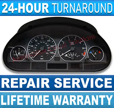 1999-2006 BMW (E46) 325 328 330 M3 Instrument Gauge Cluster (Repair Service) • $189.99