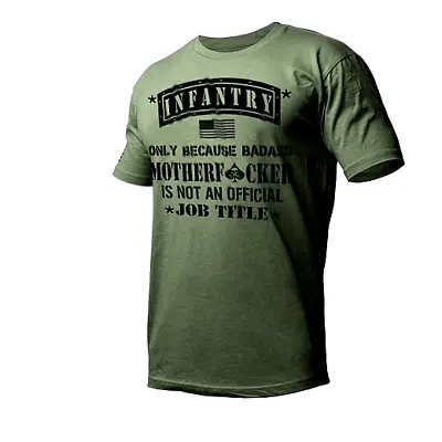 Infantry T-shirt Infantryman Iraq War Combat Tactical Military Special Ops Tee • $19.99