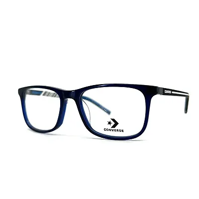 Converse Eyeglasses Frames G183 NAVY Blue Rectangle Full Rim 51-17-135 • $64.98