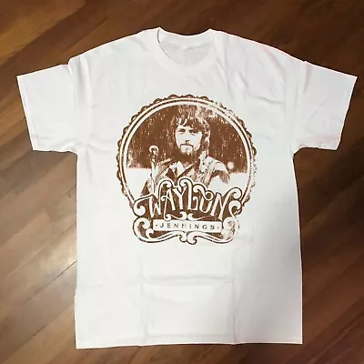 FREESHIP Waylon Jennings Singer Gift Funny Men All Size T-Shirt 1DS269 • $12.99