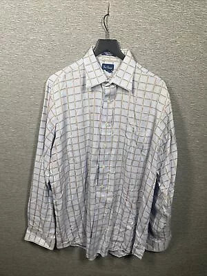 Paul Frederick Men’s Dress Shirt Size 16.5 36 Cotton Long Sleeve • $15.95