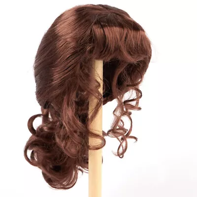 Monique Chestnut Brown Synthetic Mohair Clarissa Ponytail 14 -15  Doll Wig • $20.99