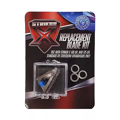 G5 Broadheads 187X Replacement For Striker X 100GR Blades • $23.18