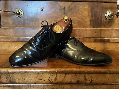 Gieves & Hawkes Of Savile Row Black Patent Leather Dress Shoes • £19.99