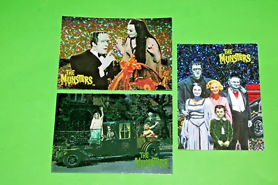 1997 The Munsters New Deluxe Promo 3 Card Set P1 1/2 2 Philadelphia Toronto Expo • $24.99