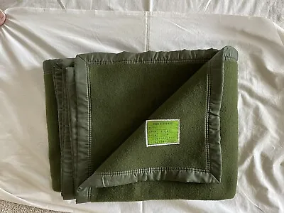$49 • Buy Genuine Vintage Chinese Military Wool Blanket
