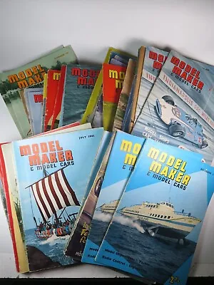 £3.99 • Buy VINTAGE MAGAZINE 'MODEL MAKER' 1952-1964 Choose From Selection + Model Boat 1967