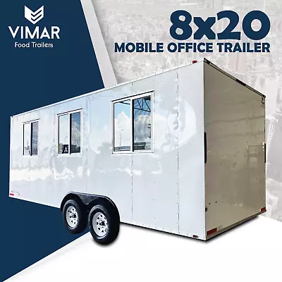 8x20 New Mobile Modular Jobsite Office Trailer Custom Trailer Mfr. 8x22 8x24 • $19750