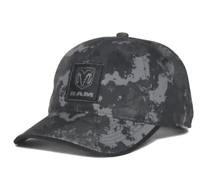 Hat - RAM TRUCKS Veil Tac Black Camouflage Woven Label Logo Patch • $19.95