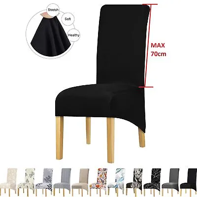 $40.84 • Buy Stretch Dining Chair Covers Seat Slipcover Oversized Spandex Cover Removable XL