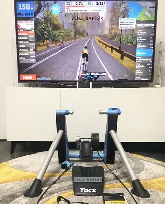 Tacx Blue Matic T2650 Turbo Trainer - ZWIFT ✅ Smart Sensors ✅ Delivery 🚚 • £145