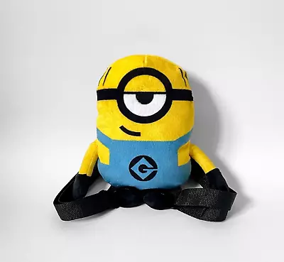 Illumination Minion Despicable Me 3 Mini Backpack Plush Soft Kid Soft Bag Small • $28.50