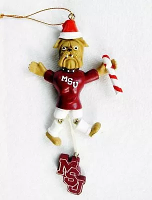 Mississippi State Bulldogs Football Basketball Bully Bpi Ornament Great Gift New • $17.97