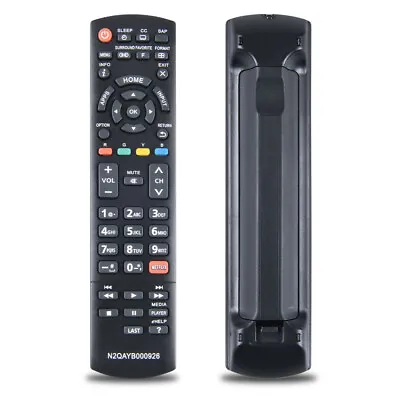$7.72 • Buy New N2QAYB000926 Remote Control Fit For PANASONIC TV TC-50AS530U TC-60AS640U