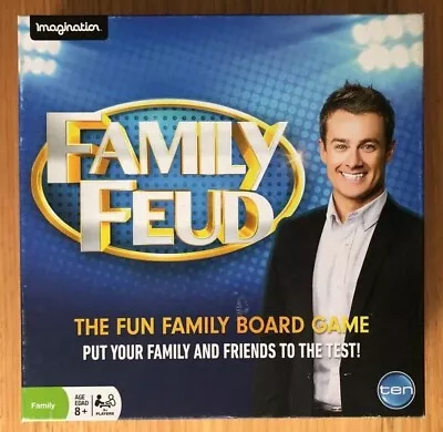 Family Feud Board Game - Grant Denyer Australia - Like New - Barely Used • $10