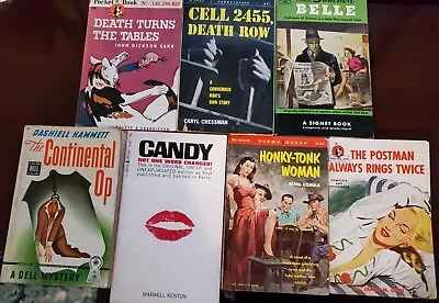 Vintage Paperback Book Lot Of 7 Nice Titles • $30