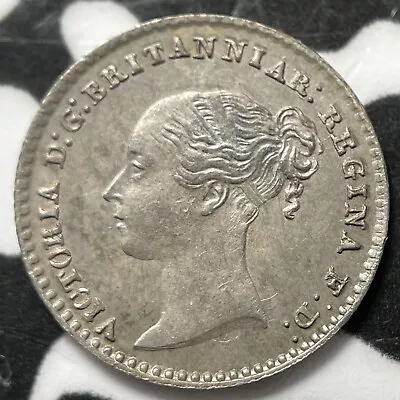 1879 Great Britain Maundy 1 Pence Lot#D7378 Silver! 11000 Minted • $50