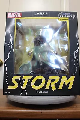 Marvel Diamond Gallery X-Men Storm Black Costume PVC Diorama Ororo Munroe • $3.25