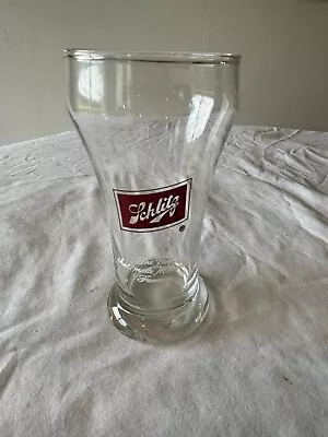 VINTAGE Schlitz Beer Small Pilsner Glasses  The Beer That Made Milwaukee Famous • $4