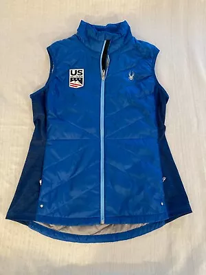 U.S. Ski Team Spyder Down Vest Women's USA Size L❄️ • $94.99